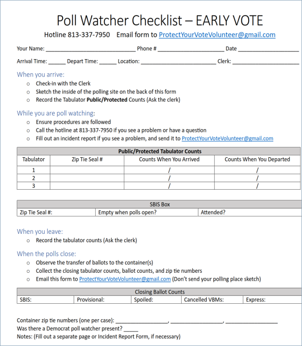 checklist