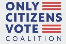 only citizens vote